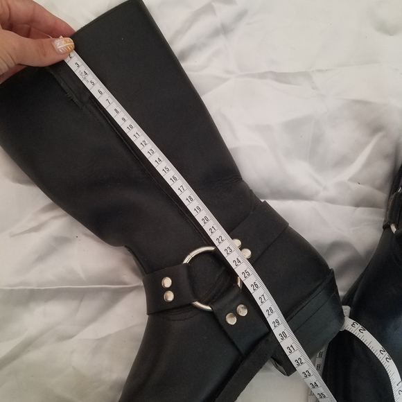 Leather women Boots boulet made in Canada - Picture 6 of 7